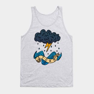 -Storm- 2020 Inktober Collection Tank Top